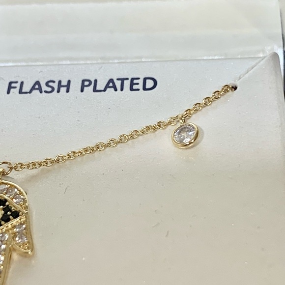 NWT gratitude and grace Hamsa necklace gold 💎💍❤️ - Picture 4 of 8